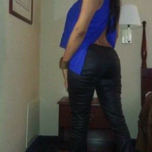 Decibel Black Skinny Leg Pants with Sheen